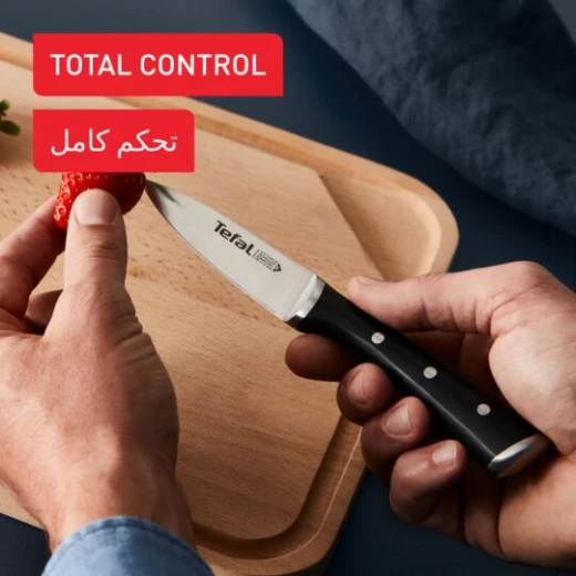 طقم سكاكين تيفال آيس فورس 4 قطع، شفرات ستانلس ستيل ألمانية، أدوات مطبخ أساسية - Image 2