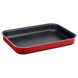 Tefal Tempo Flame Oven Dish 29x41cm Non Stick Bakeware for Baking and Roasting Large Capacity Perfect for Family Meals and Culinary Creations Durable and Easy to Clean TFJ5714982
