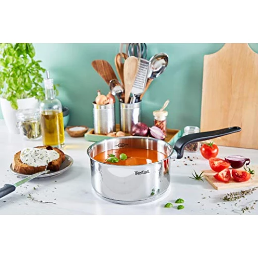 Tefal Enjoy Mini 18cm Frying Pan TFB4270172, Titanium Non-Stick Coating, Compatible with Gas, Ceramic, and Electric Stoves, Durable Design for Even Heat Distribution, Easy to Use and Clean, Perfect for Daily Cooking - Image 5