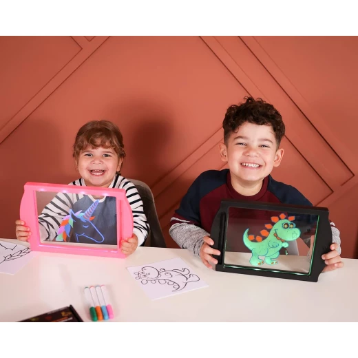 لوحة رسم مارفين ماجيك المتوهجة وردية التأثير ثلاثي الأبعاد لوحة رسم قابلة للمسح للأطفال - Image 5