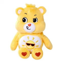 Care Bears Funshine Bear Plush Toy 23cm Yellow Collectible Stuffed Animal Featuring Embroidered Details and Soft, Huggable Design Perfect for Children and Collectors Alike