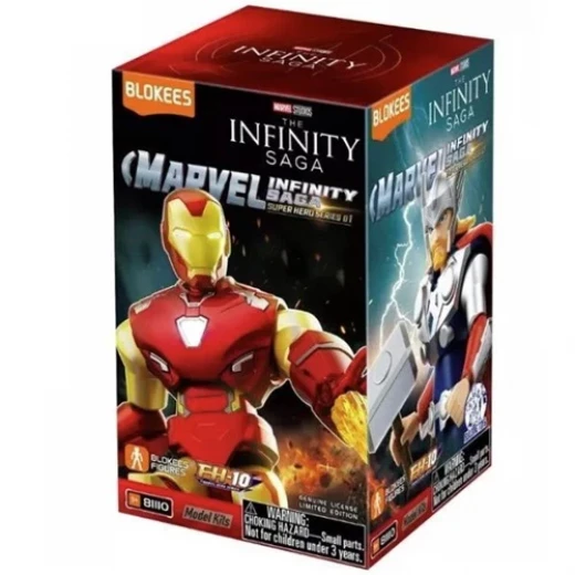 مجسم صغير من سلسلة BLOKEES Marvel Infinity Saga Galaxy الإصدار 1 صندوق عشوائي قابل للتجميع مجسم صغير من سلسلة BLOKEES Marvel Infinity Saga Galaxy الإصدار 1 صندوق عشوائي قابل للتجميع
