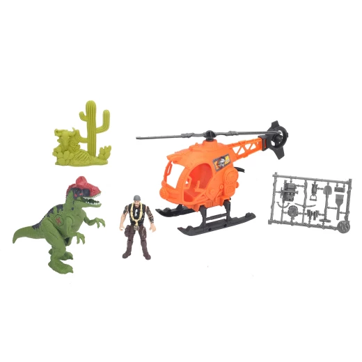 Chap Mei Dino Valley Cconcavenator Claw Catch Rod Copter Action Figure Playset for Ages 3 and Up - Chap Mei - Image 2