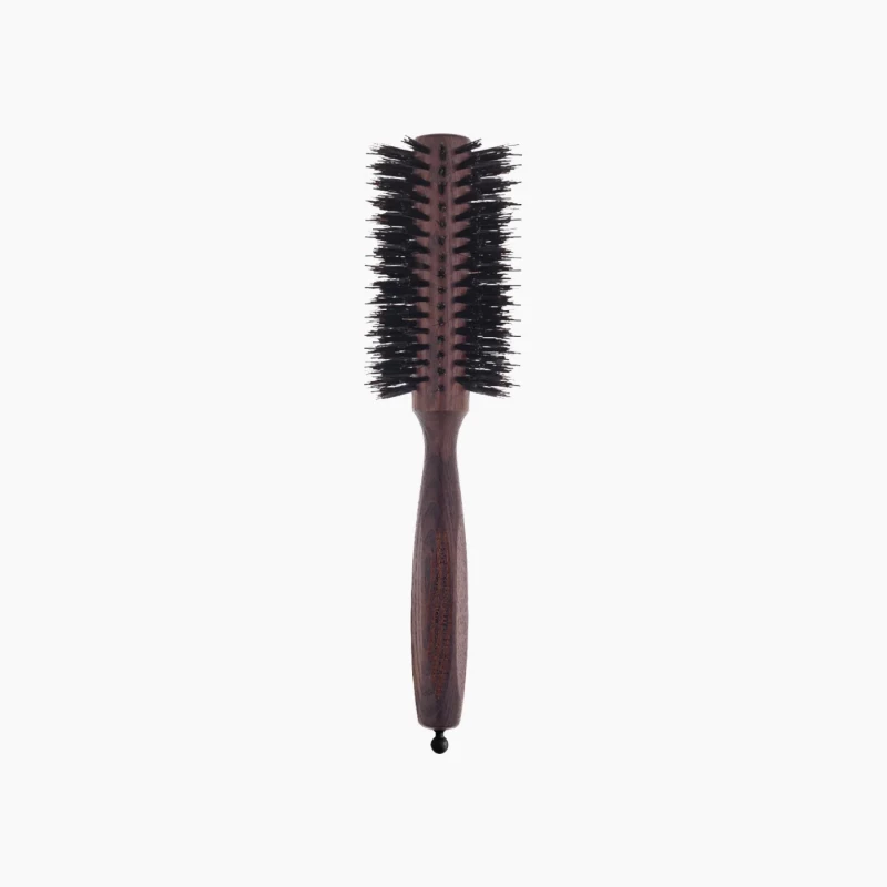 3VE Italy Hair Brush NO.1663N, Detangling, Black, Professional, For All Hair Types - 3ve