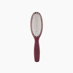 3VE Italy Hair Brush NO.1484 Everyday Hair Grooming Tool for All Hair Types Gentle Detangling and Smoothing Durable Design