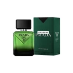 عطر برادا باراديغم للرجال 50 مل عطر خشبي عنبري فاخر مزيج مثير من البرغموت والباتشولي وفول التونكا للسهرات والمناسبات الخاصة - برادا
