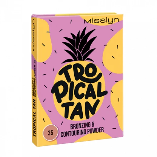 Misslyn Tropical Tan Bronzing & Contouring Powder 6g, Shade 35 Stay Fresh Misslyn Tropical Tan Bronzing & Contouring Powder 6g, Shade 35 Stay Fresh
