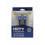كابل HDMI 2.0 عالي الأداء بطول 10 متر يدعم دقة 4K فائقة الوضوح بتردد 60 هرتز سرعة نقل بيانات عالية 18 جيجابت في الثانية. تعبئة صندوق الألوان للحماية والراحة.