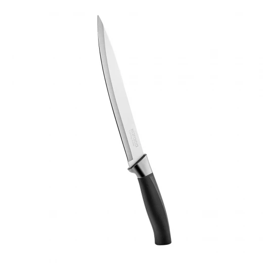 Karaca Helios Black 33 cm Slice Knife, Expertly Crafted with Performer Steel Blade, Ideal for Precision Slicing and Professional Kitchen Use, Ergonomic Handle for Comfortable Grip - karaca - Image 2