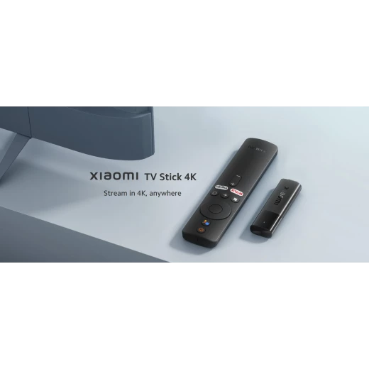 جهاز تشغيل الوسائط Xiaomi TV Stick 4K بتقنية دولبي أتموس ونظام أندرويد تي في 11 جهاز تشغيل الوسائط Xiaomi TV Stick 4K بتقنية دولبي أتموس ونظام أندرويد تي في 11