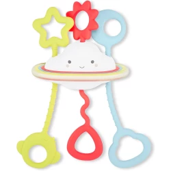 Skip Hop Silver Lining Cloud Pull and Play Sensory Toy for Babies 0 to 6 Months Interactive Musical Toy