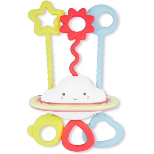 Skip Hop Silver Lining Cloud Pull and Play Sensory Toy for Babies 0 to 6 Months Interactive Musical Toy - Image 3