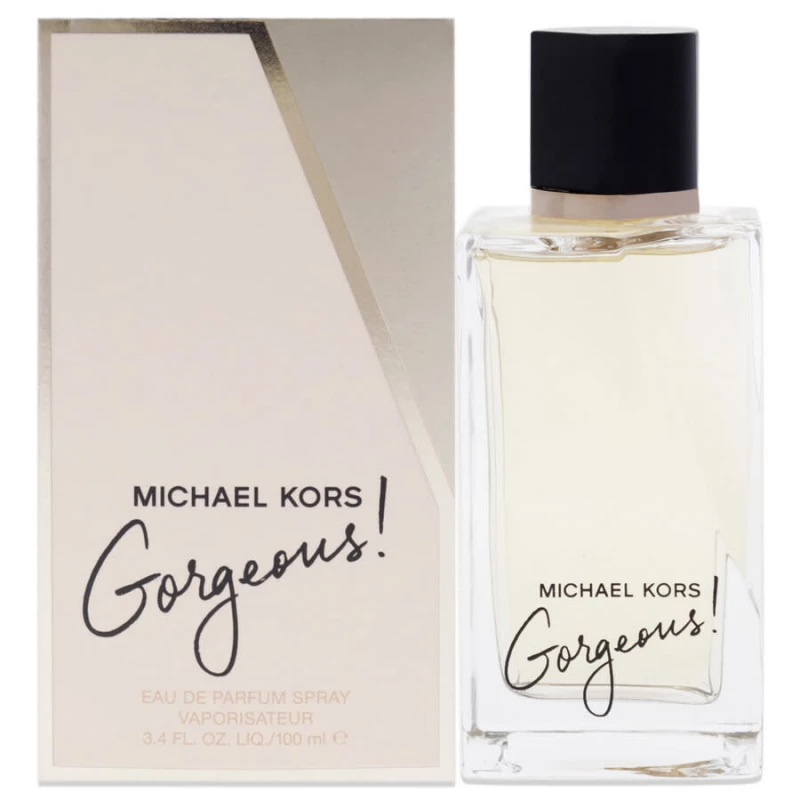 Michael Kors Gorgeous! Eau De Parfum Spray for Women 100ml. A captivating floral and woody fragrance, perfect for everyday wear and special occasions. The perfect gift. - Michael Kors