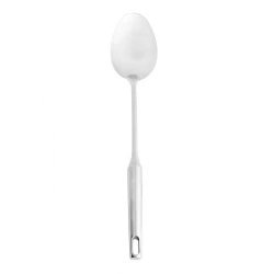 Karaca Fiora Stainless Steel Serving Spoon 38.7 cm Length, Elegant Design for Serving Dishes, Durable Kitchen Utensil for Everyday Use, Easy to Clean and Maintain