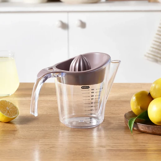 Crick Crack Harmony Citrus Juicer, Durable Plastic, Brown, 19.5x11x13.5 cm - Crick Crack - Image 4