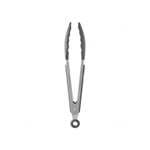 Crick Crack Harmony Oval Serving Spoon 34 cm Silicone and Stainless Steel - Crick Crack - Image 2