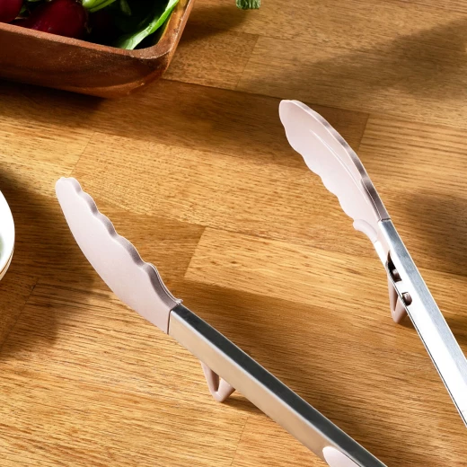 Crick Crack Harmony Oval Serving Spoon 34 cm Silicone and Stainless Steel - Crick Crack - Image 3
