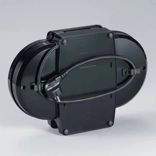 Severin WA 2106 Waffle Maker Black Non Stick Coating 1200W Makes 2 Large Waffles Easily Cleaned Compact Design Perfect for Family Breakfasts and Desserts - Severin - Image 2
