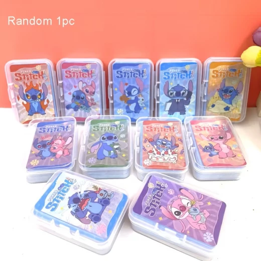 Stitch Mini Playing Cards - A durable, high-quality playing card set featuring the beloved Stitch character, perfect for group games, parties, and family gatherings A wonderful gift for special occasions and birthdays one piece - Noon kids - Image 3