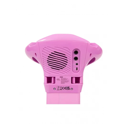 Easy Karaoke EKS977BT Bluetooth Singalong Karaoke Machine with LED Disco Lights - Image 4