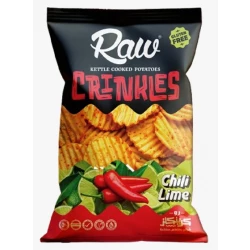 Raw Crinkle Chili Lime 35g – Crunchy, Zesty Snack with Bold Flavor, Perfect for On-the-Go, Light & Tasty Healthy Snacking