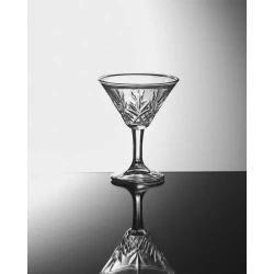 Madame Coco Dublin Clear Glass Goblet Set 4 Pieces, Elegant 185ml Drinking Glasses, Perfect for Water  and Beverages Ideal for Parties and Everyday Use