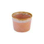 Karaca Jodi Pink Ceramic Dessert Bowl Set 8 cm Diameter Ideal Serving Dishes for Desserts and Small Portions Stylish Design for Everyday Use and Special Occasions - karaca
