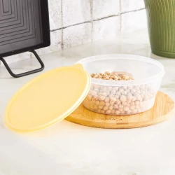 Karaca Forbs 1.5 Liter Yellow Airtight Food Storage Container