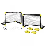 Hostfull Anywhere Soccer Match Set, Portable, Includes 2 Goals, Ball, Pump, and Markers