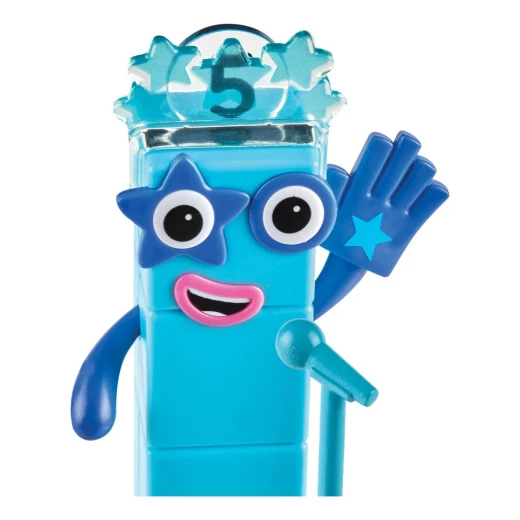 مسرح نجمة Numberblocks Five الموسيقي، لعبة تفاعلية مع موسيقى وأضواء وإكسسوارات - Image 5