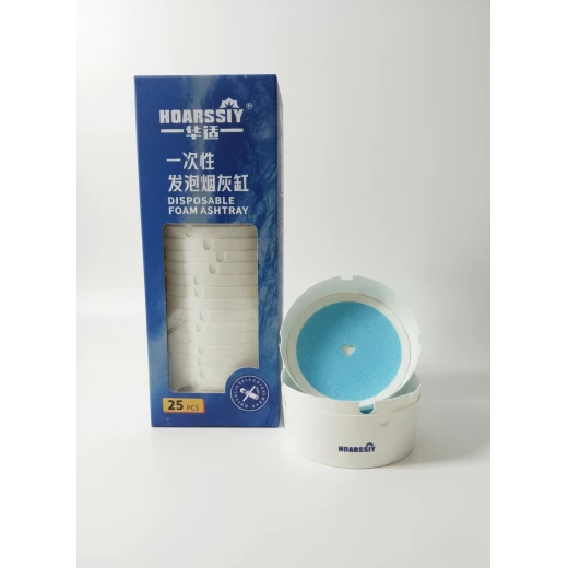 Disposable Ashtray Portable Ash Proof Fire Safe White 25 Pieces Disposable Ashtray Portable Ash Proof Fire Safe White 25 Pieces