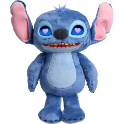 Disney Stitch Just Play Many Moods 14-inch Interactive Plush, 50+ Sounds & Effects, LCD Eyes, Inspired by Disney's New Live-Action Lilo & Stitch Movie, Toy for Fans, Girls, Boys, Kids 3+