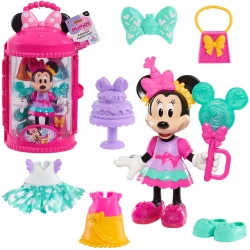 Just Play Minnie Mouse Fashion Doll Pink Briefcase Sweet Party Set for Ages 3+