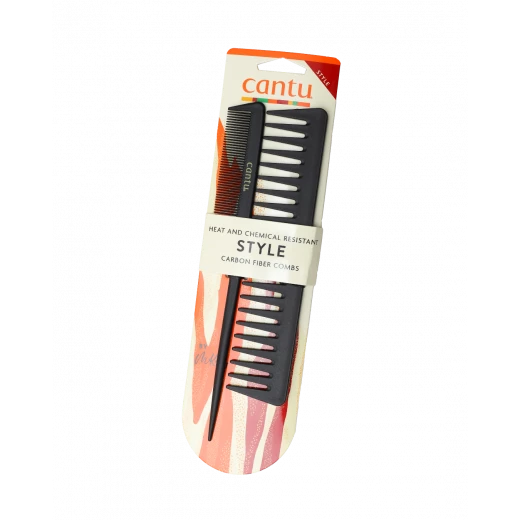 Cantu Carbon Fiber Hair Comb Detangling Brush for All Hair Types Cantu Carbon Fiber Hair Comb Detangling Brush for All Hair Types