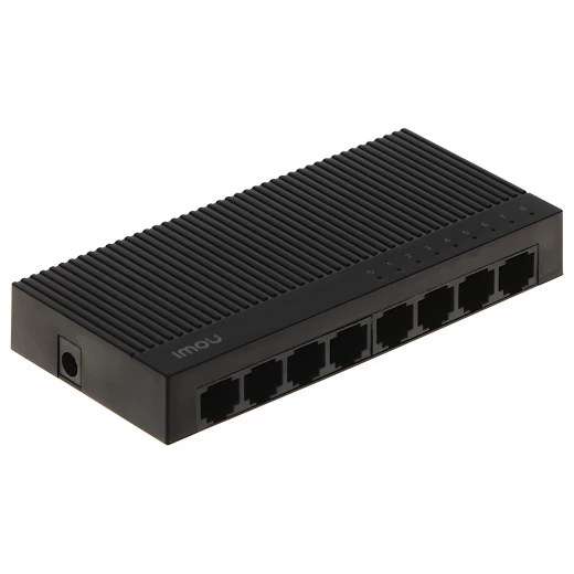 موزع شبكة إيثرنت IMOU SF105C بـ 5 منافذ، 10/100 ميجابت في الثانية، التوصيل والتشغيل، تصميم مكتبي