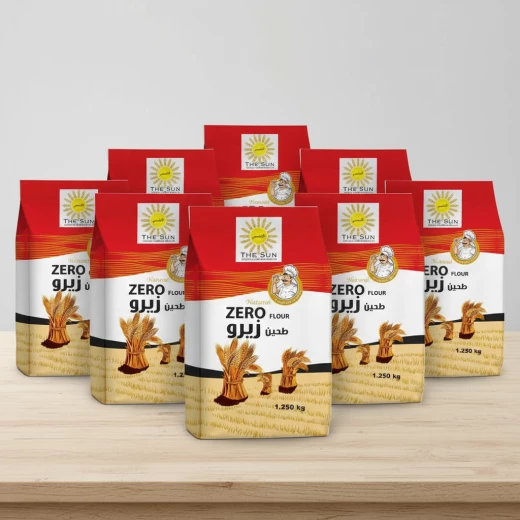 Al-Shams Zero Flour – Bulk Pack 10 x 1250g – Extra Fine Premium Flour – Ideal for Cakes, Biscuits, and Delicate Pastries Al-Shams Zero Flour – Bulk Pack 10 x 1250g – Extra Fine Premium Flour – Ideal for Cakes, Biscuits, and Delicate Pastries