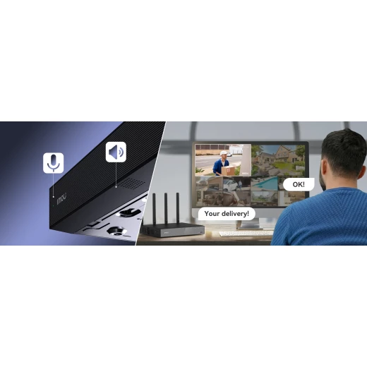 مسجل فيديو شبكي لاسلكي Imou N110W بـ 10 قنوات بدقة 4K مع Wi-Fi 6 - Image 4