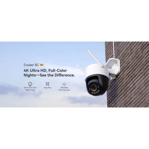 كاميرا مراقبة خارجية إيمو كروزر SC 8 ميجابكسل بدقة 4K فائقة الوضوح واي فاي 6 - Image 4