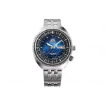 Orient RA AA0E03L World Map Diving Watch Blue Dial Steel 200m Water Resistant - ORIENT