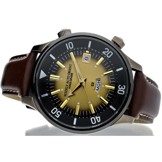 Orient RA AA0D04G Limited Edition Automatic Watch Stainless Steel Black Dial 43.8mm - ORIENT - Image 3