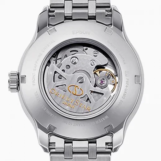 Orient Star Layered Skeleton Watch Stainless Steel Silver 41mm Automatic - ORIENT - Image 5