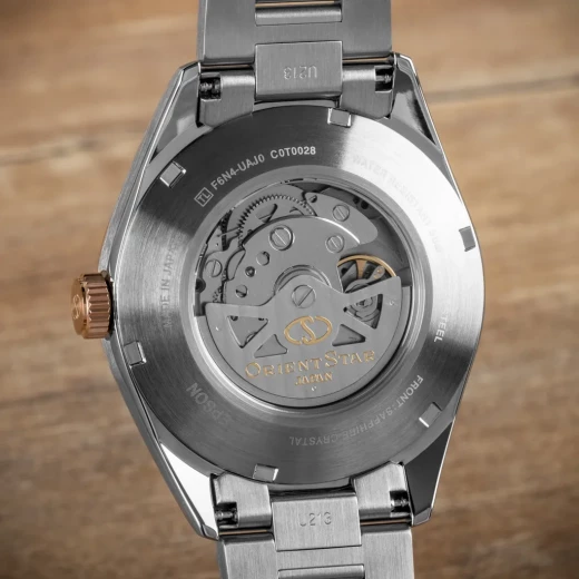 Orient Star RE AU0401S Automatic Watch Stainless Steel Rose Gold 42mm - ORIENT - Image 3