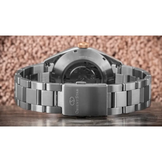 Orient Star RE AU0401S Automatic Watch Stainless Steel Rose Gold 42mm - ORIENT - Image 5