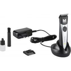 Moser Chromini Pro 2 Professional Cordless Hair Trimmer Black and Silver
