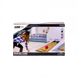 Kids Bowling Game Set, Durable Fabric Mat, Fun Indoor Outdoor Play, Ages 5+