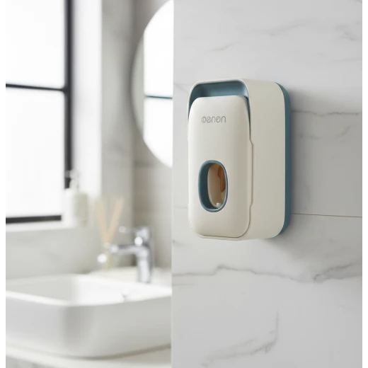 Automatic Toothpaste Dispenser Wall Mounted Hands Free, Easy Install - Lolo shop home - Image 3