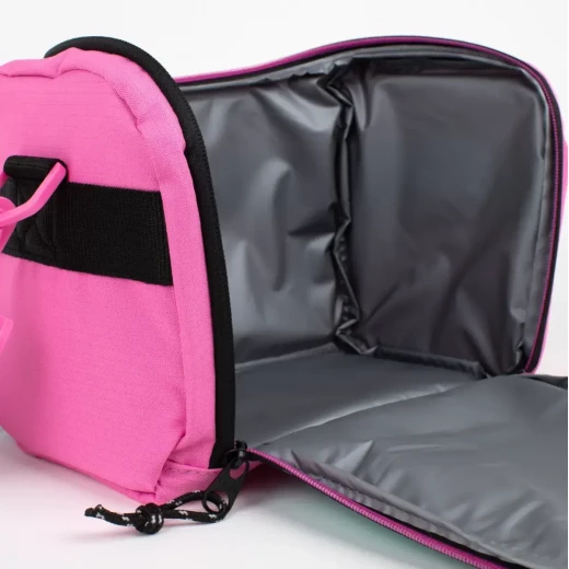 MILAN Sunset Series 5L Isothermal Food Bag Pink, Large Capacity, Adjustable Strap Snip - Milan - Image 4