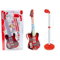 Children's Educational Guitar – Interactive Musical Toy for Developing Motor Skills and Rhythmic Coordination for Kids