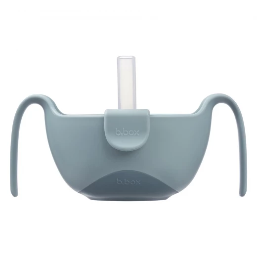 B.Box Sip + Snack 3-in-1 Dispenser Latte, Spill-Proof, Easy Grip Handles, 6+ Months - B.Box - Image 4