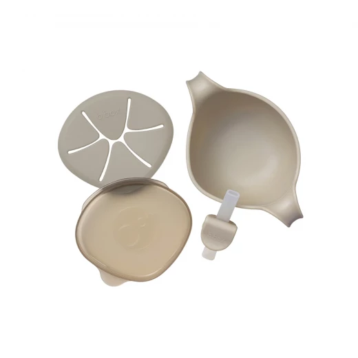 B.Box Latte 3-in-1 Feeding Bowl with Straw, Snack Container, and Lid - B.Box - Image 10
